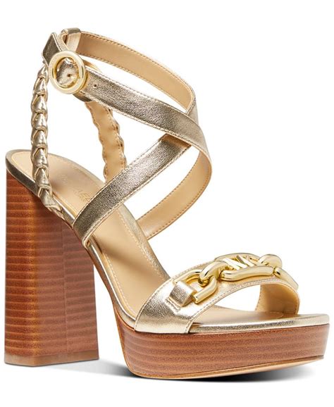 Michael Kors Women's Kailey Platform Dress Sandals 